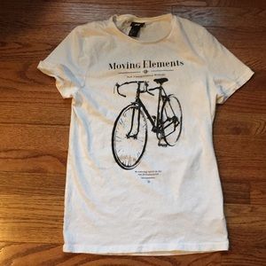 Mens H&M bicycle T shirt Size S